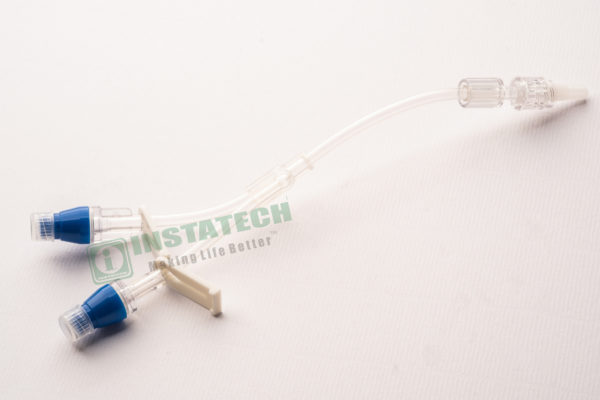 Insta Inlet Fitter (Extension Tubing 2-ports) Needlefree Insta Inlet Fitter (Extension Tubing 2-ports) Needlefree